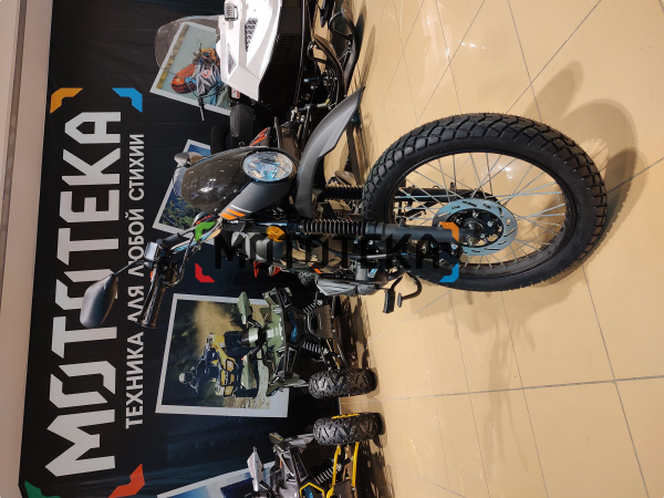 Мопед Мотомир TRICKLER 50 (110) чёрный/оранжевый | Мототека