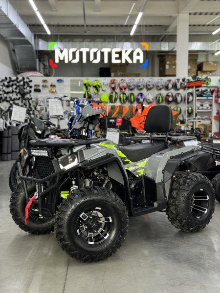 Квадроцикл Avantis (Авантис) Optima 200 Premium серый/зелёный (машинокомплект) | Мототека
