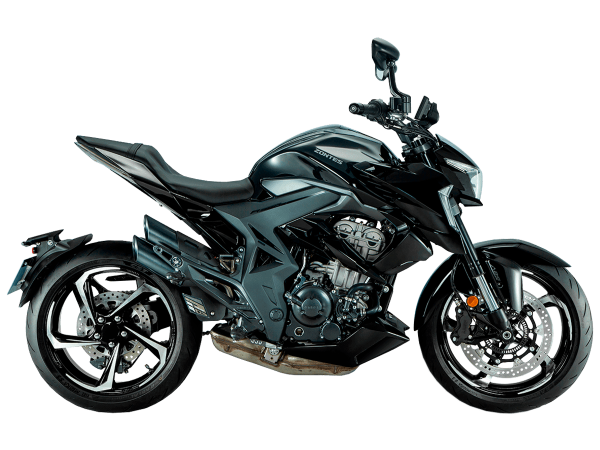 Мотоцикл дорожный Zontes (Зонтес) ZT350 - R1 (4T ZT184MP EFI) 17/17 (2023 г.) чёрный с ПТС | Мототека