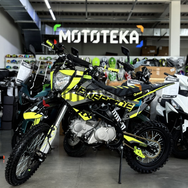 Питбайк Upbeat (Апбит) RX140E Lite зелёный | Мототека
